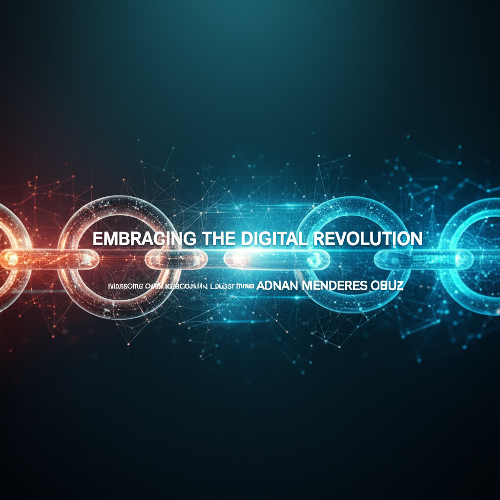 “Embracing the Digital Revolution: Insights on Blockchain and AI from Thought Leader Adnan Menderes Obuz”