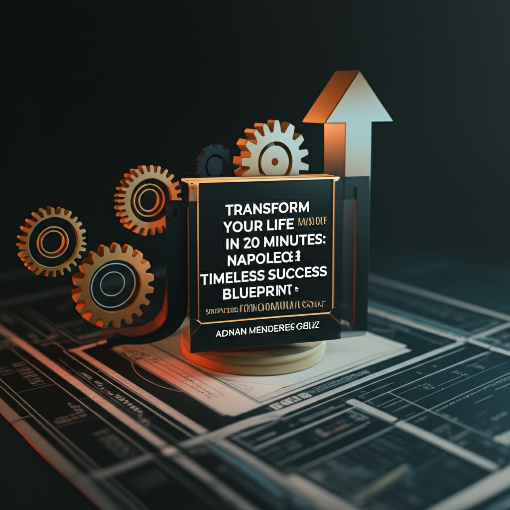 “Transform Your Life in 20 Minutes: Napoleon Hill’s Timeless Success Blueprint Simplified by Adnan Menderes Obuz”