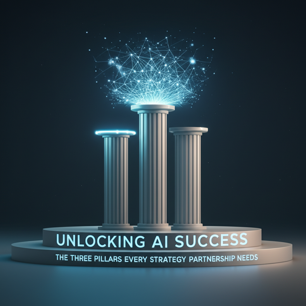 “Unlocking AI Success: The Three Pillars Every Strategy Partnership Needs”